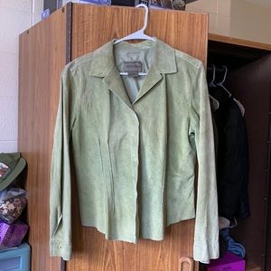 Brandon Thomas Sage Green 100% Genuine Leather